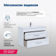 Тумба под раковину Aquanet Бостон М 80 белый матовый 00209677