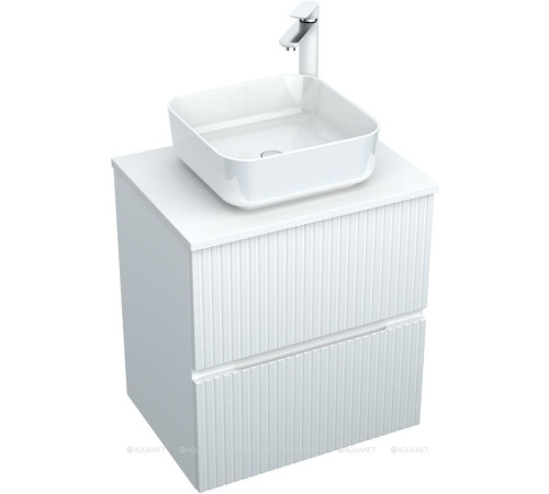 Тумба под раковину Aquanet Джейн 60 белый матовый 00313284
