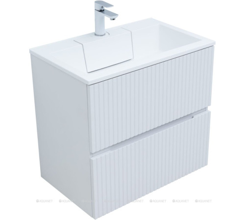 Тумба под раковину Aquanet Джейн 70 белый матовый 00313285