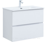 Тумба под раковину Aquanet Джейн 80 белый матовый 00313286
