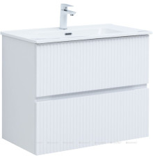 Тумба под раковину Aquanet Джейн 80 белый матовый 00313286
