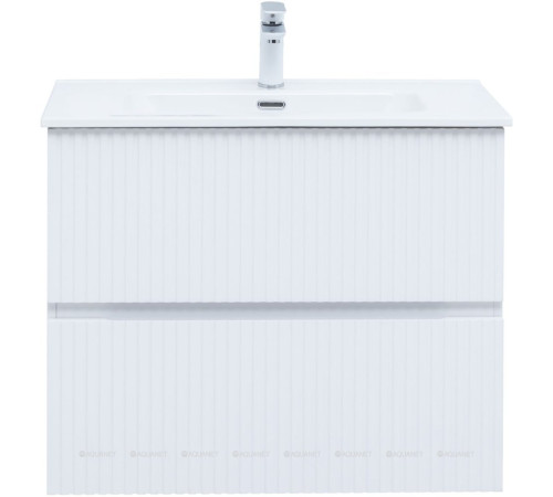 Тумба под раковину Aquanet Джейн 80 белый матовый 00313286