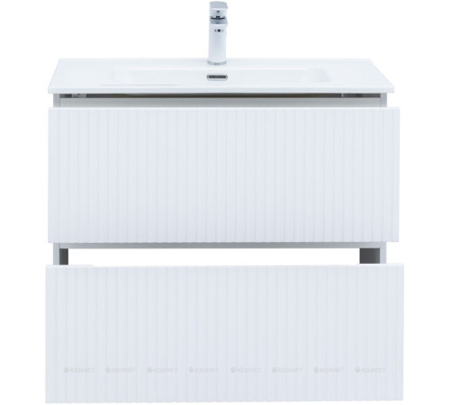 Тумба под раковину Aquanet Джейн 80 белый матовый 00313286