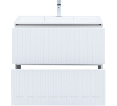 Тумба под раковину Aquanet Джейн 80 белый матовый 00313286