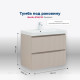 Тумба под раковину Aquanet Джейн 80 (Flat) бежевый 00343977