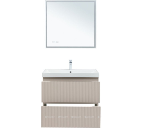 Тумба под раковину Aquanet Джейн 80 (Flat) бежевый 00343977