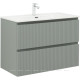 Тумба под раковину Aquanet Джейн 90 (Flat) мисти грин 00335435