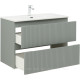 Тумба под раковину Aquanet Джейн 90 (Flat) мисти грин 00335435