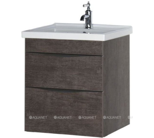 Тумба под раковину Aquanet Эвора 60 дуб антик 00183000