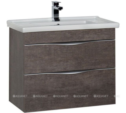 Тумба под раковину Aquanet Эвора 80 дуб антик 00183002