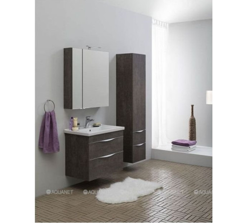 Тумба под раковину Aquanet Эвора 80 дуб антик 00183002