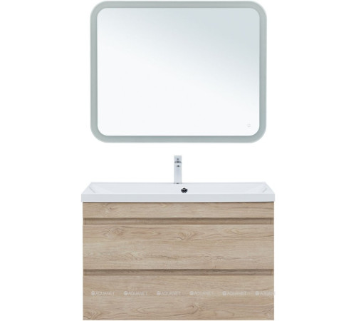 Тумба подвесная Aquanet Нота new 100 дуб светлый 00334200