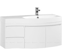 Тумба под раковину Aquanet Опера 2-115 правая распашные двери белый 00169654
