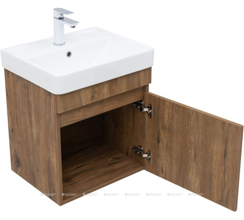 Тумба под раковину Aquanet Оптима 50 дуб рустикальный 00344794