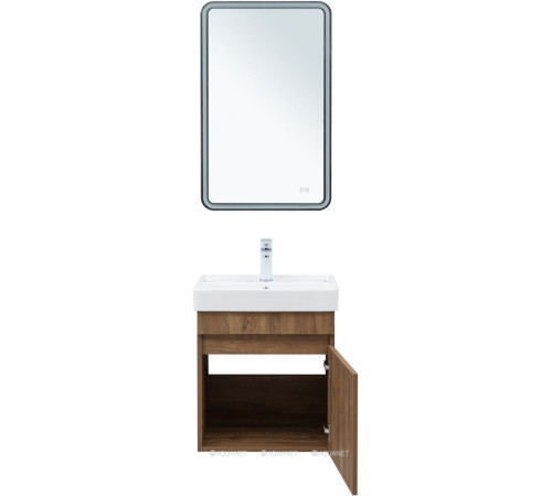 Тумба под раковину Aquanet Оптима 50 дуб рустикальный 00344794