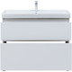 Тумба под раковину напольная Aquanet Вега 100 2 ящика белый глянец 00344125