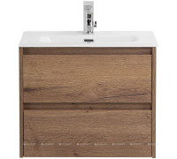 Тумба под раковину BelBagno Kraft 70 см подвесная 2 ящика Rovere Tabacco KRAFT 39-700/390-2C-SO-RT
