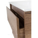 Тумба под раковину BelBagno Kraft 70 см подвесная 2 ящика Rovere Tabacco KRAFT 39-700/390-2C-SO-RT