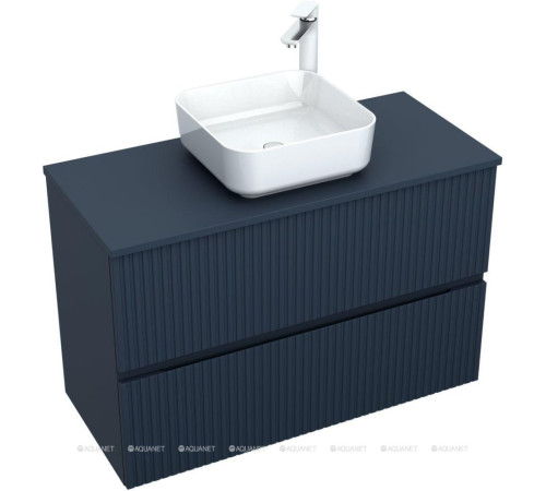 Тумба с раковиной Aquanet Джейн 100 раковина Фортуна маренго 00332522
