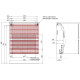 Тумба с раковиной Aquanet Джейн 120 раковина Flat мисти грин 00340692