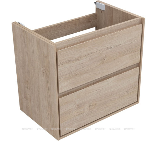 Тумба с раковиной Aquanet Милан 70 дуб светлый 00340168