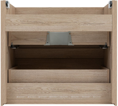 Тумба с раковиной Aquanet Милан 70 дуб светлый 00340168