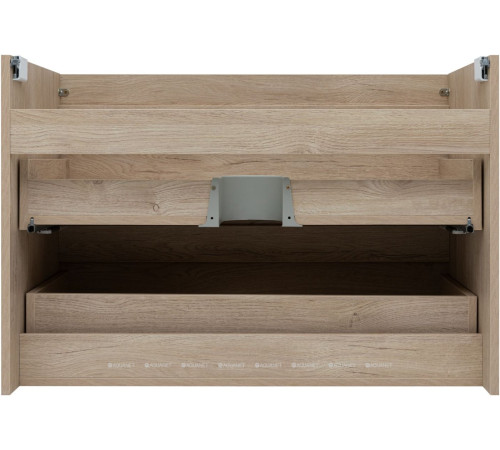 Тумба с раковиной Aquanet Нота New 90 дуб светлый 00335882