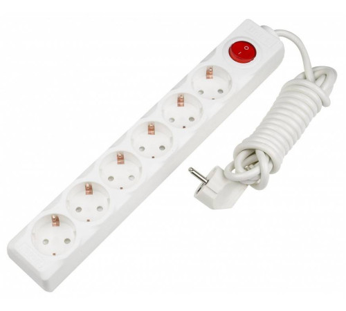 Удлинитель с выключателем Uniel S-GSU5 5 розеток 3 м 2939