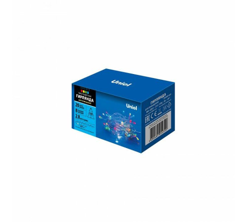 Гирлянда Нить Uniel ULD-S0280 2.8 м 40 LED IP20 теплый белый 07916