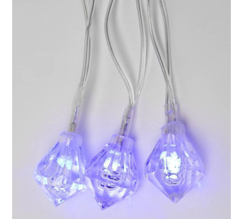 Гирлянда с насадками Uniel Елочки 10 LED 2 м ULD-7922