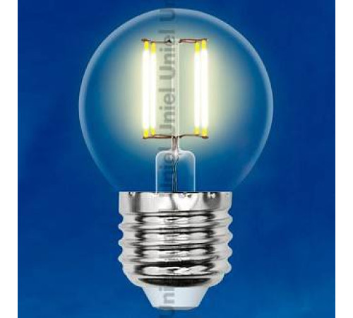 Лампа светодиодная Uniel CL PLS02WH E27 6Вт 3000K UL-00000196