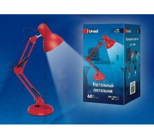 Настольная лампа офисная Uniel TLI-221 UL-00002121
