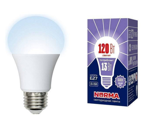 Лампа светодиодная Volpe E27 13Вт 6500K UL-00004022