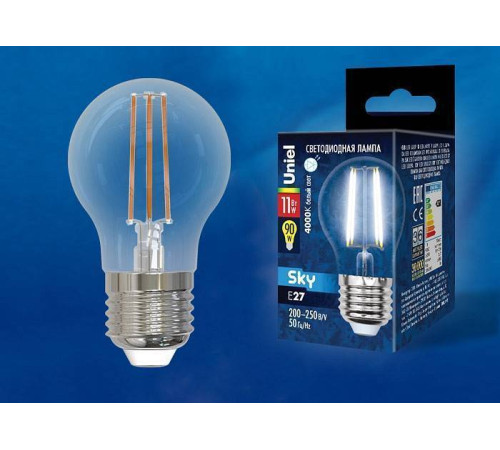 Лампа светодиодная Uniel E27 11Вт 4000K UL-00005179