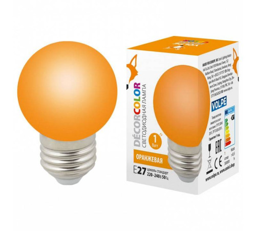 Лампа светодиодная Volpe Sky E27 1Вт K UL-00005650