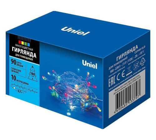 Гирлянда Нить Uniel ULD-S1000 UL-00007179