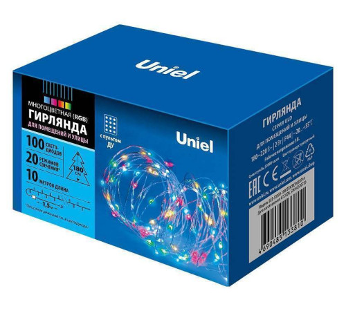 Гирлянда Нить Uniel ULD-S1000 UL-00007180