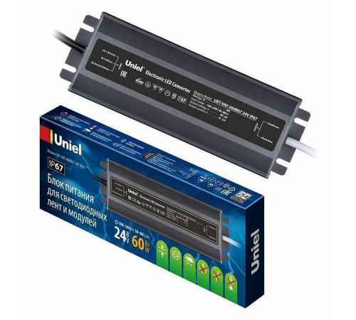 Блок питания с проводом Uniel UET-VAF UL-00009366