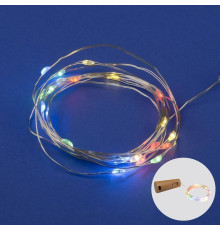 Гирлянда Нить Uniel ULD-S0200-020/SСR/3LR 2 м 20 LED на батарейках UL-00010904