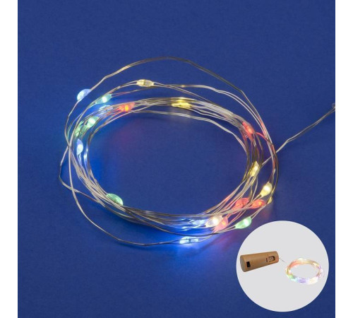 Гирлянда Нить Uniel ULD-S0200-020/SСR/3LR 2 м 20 LED на батарейках UL-00010904