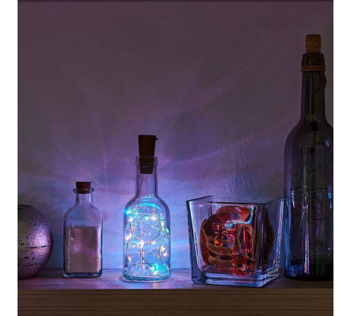 Гирлянда Нить Uniel ULD-S0200-020/SСR/3LR 2 м 20 LED на батарейках UL-00010904
