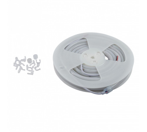 Комплект с лентой светодиодной Uniel ULS-N40-2835-120LED/m-16mm-IP68-DC24V-10W/m-5M-4000K NEON SET01 UL-00012844
