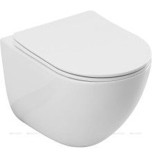 Унитаз подвесной Allen Brau Priority Tornado с сиденьем Soft-Close 505x360 мм 4.31013.20