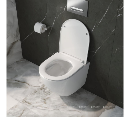 Унитаз подвесной безободковый BelBagno Uno-Tor смыв Tornado BB5177CH-TOR/SC BB5177CH-TOR/SC