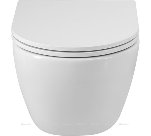 Унитаз подвесной безободковый Cezares RELAX система смыва Tornado CZR-38088-49-TH-TOR/SC