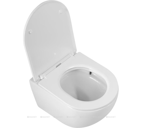 Унитаз подвесной безободковый Cezares RELAX система смыва Tornado CZR-38088-49-TH-TOR/SC