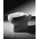 Унитаз-компакт напольный Bravat New Moon с сиденьем микролифт CX01019UW