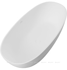 Ванна отдельностоящая Allen Brau Krion Oval 1710х820 мм белый матовый 2.35003.21