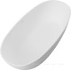 Ванна отдельностоящая Allen Brau Krion Oval 1710х820 мм белый матовый 2.35003.21