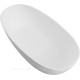 Ванна отдельностоящая Allen Brau Krion Oval 1710х820 мм белый матовый 2.35003.21